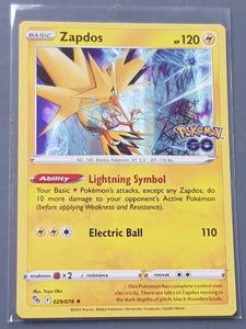 Pokemon Go Zapdos #29/78 Foil Trading Card Rotterdam Comics Pokemon Go Zapdos #29/78 Foil Trading Card Rotterdam Comics