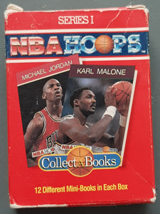 1990 NBA Hoops CollectaBooks Series 1 (12 mini-books)