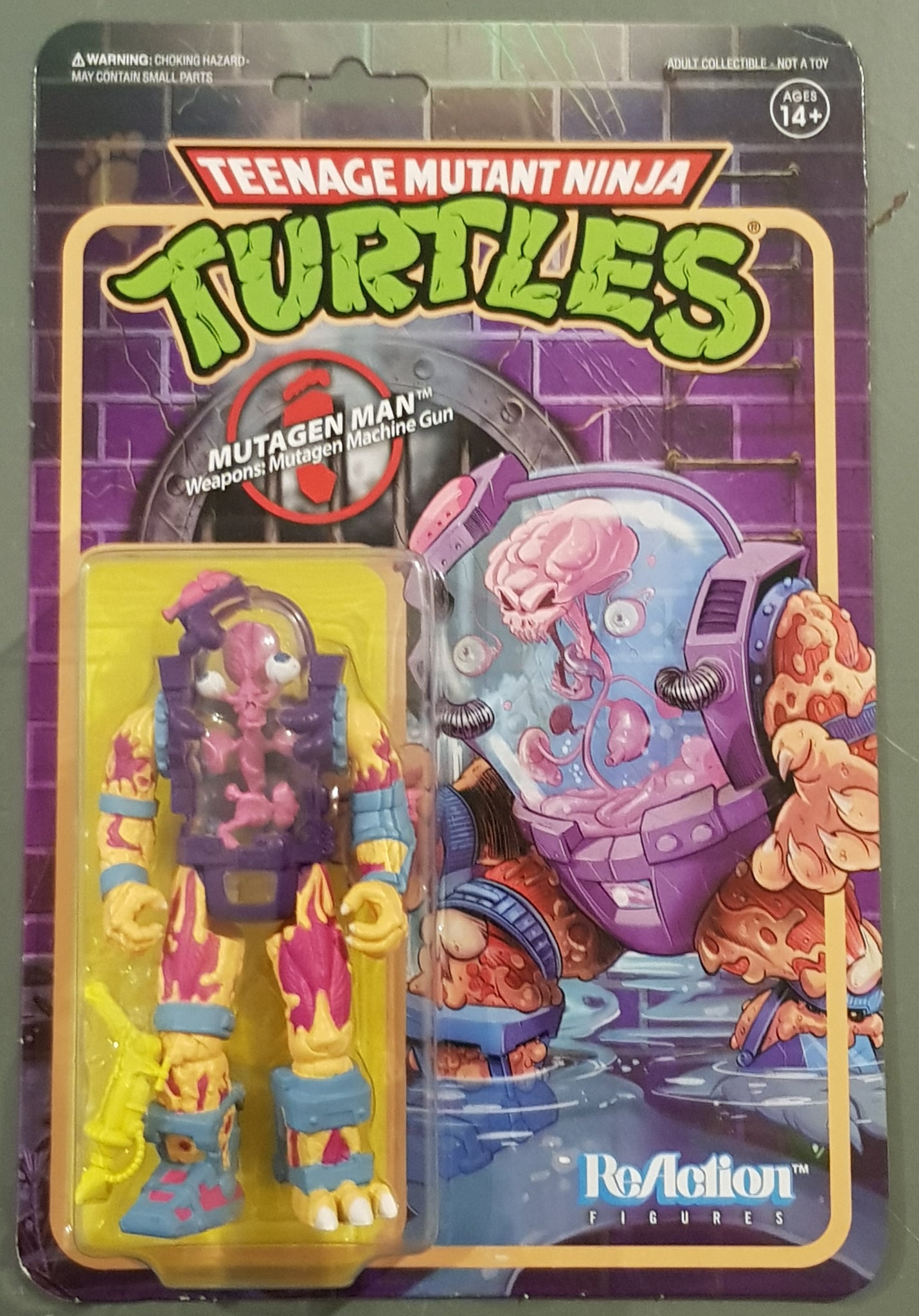 Teenage Mutant  Ninja Turtles Mutagen Man Reaction Figure