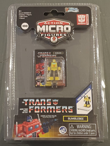 World's Smallest Micro Action Figures- Transformers G1 Bumblebee