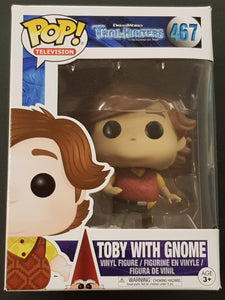 Funko Pop! Trollhunters Toby with Gnome #467 Vinyl Figure
