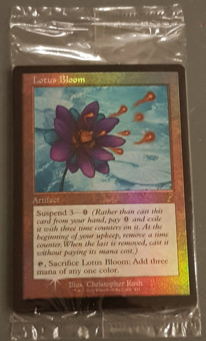 Magic the Gathering Time Spiral Remastered Lotus Bloom Pre-Release Foil Trading Card (8) Pack