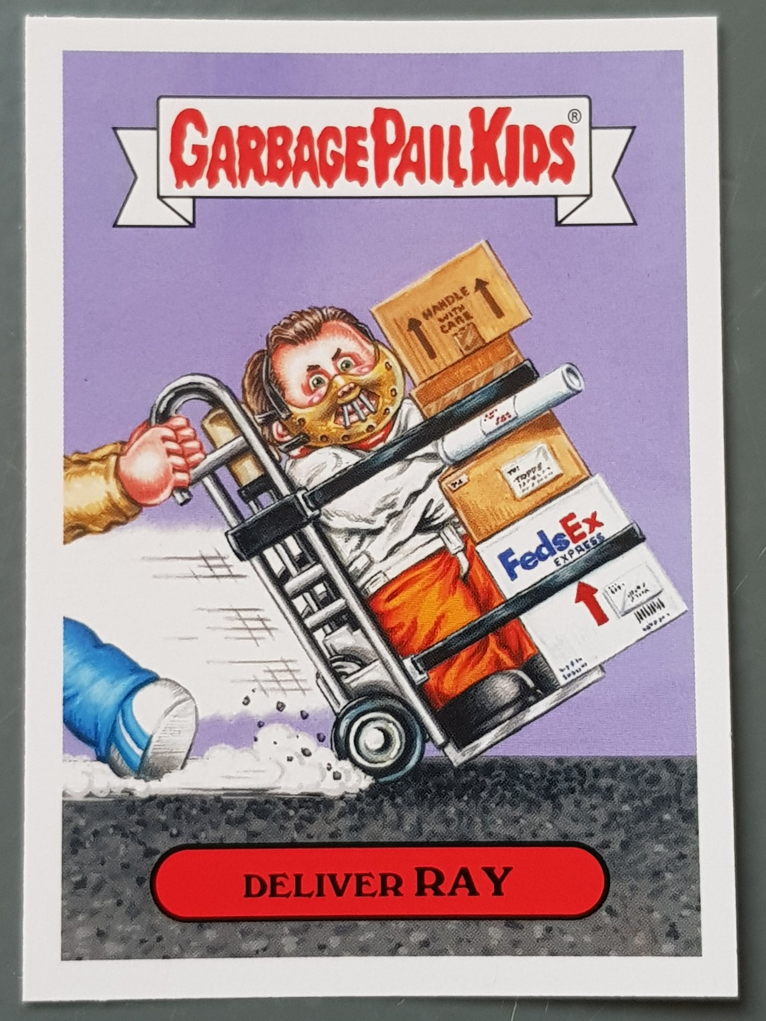 Garbage Pail Kids Oh the Horror-Ible Modern Horror #9b - Deliver Ray Trading Card