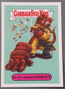 Garbage Pail Kids Oh the Horror-Ible Modern Horror #2a - Heavy-Handed Harvey Trading Card