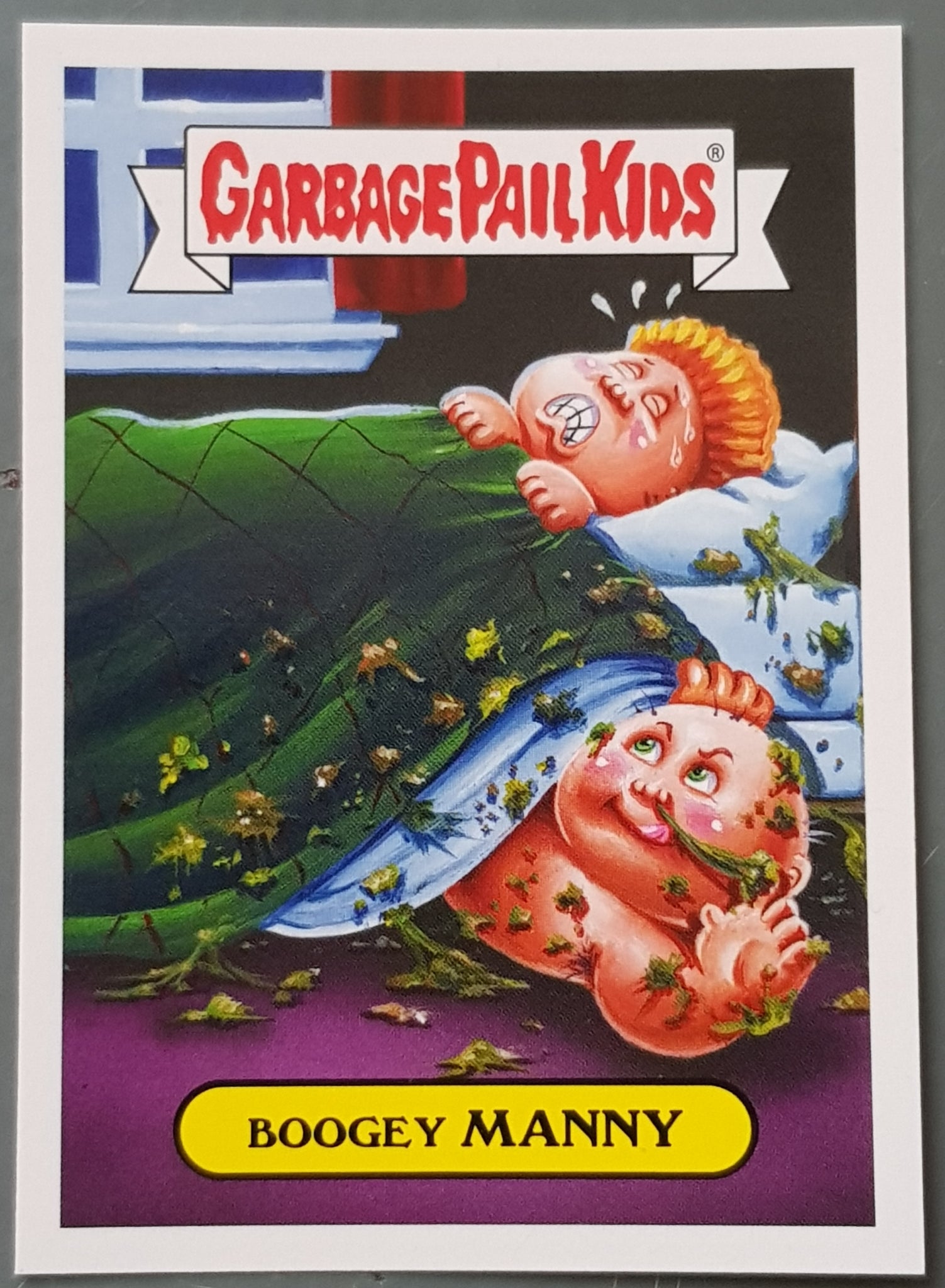boogey monsters Garbage Pail Kids Oh the Horror-Ible Folklore Monster #8a