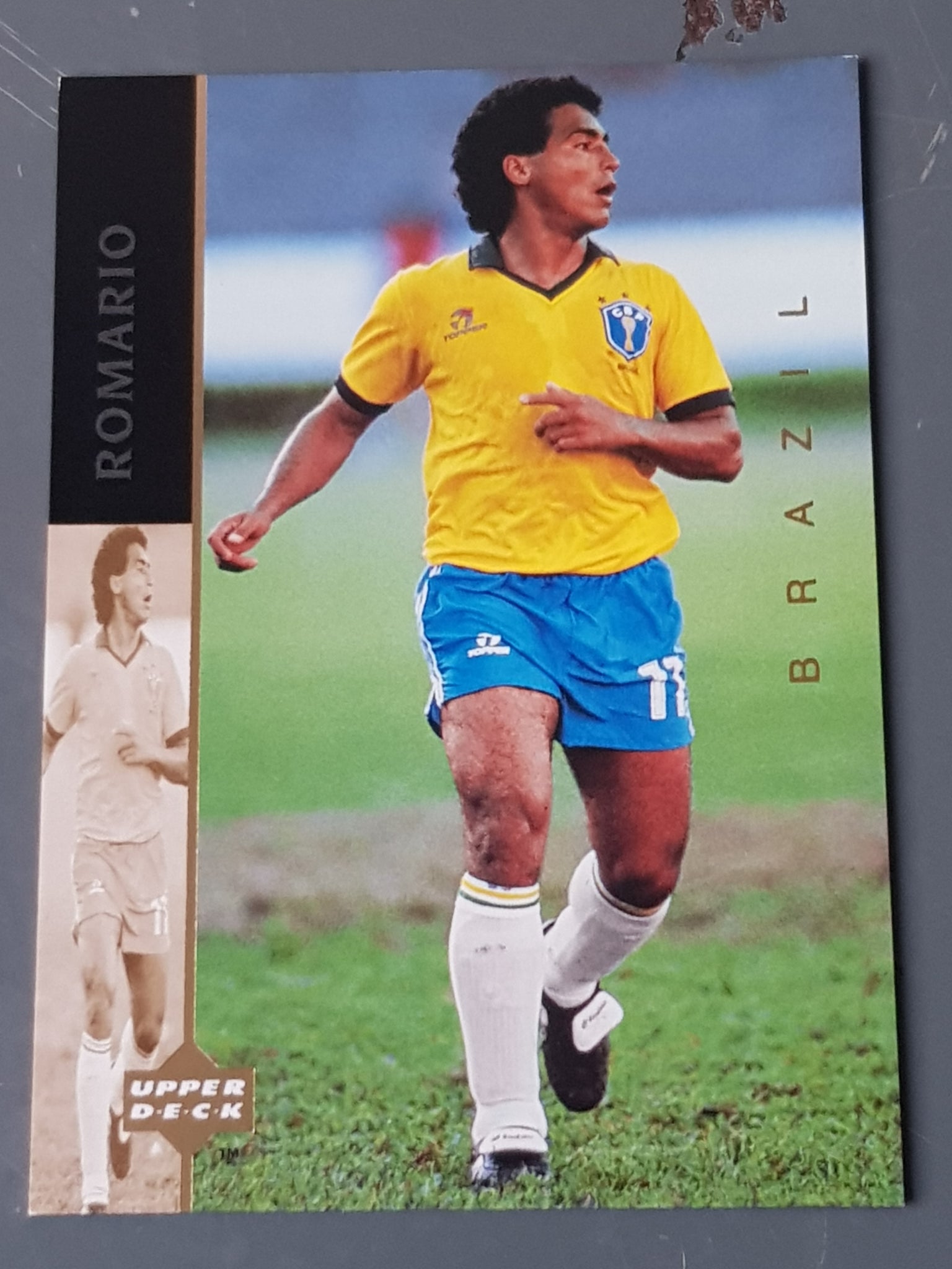 Upper Deck World Cup USA 94 Romario #3 Superstar Trading Card