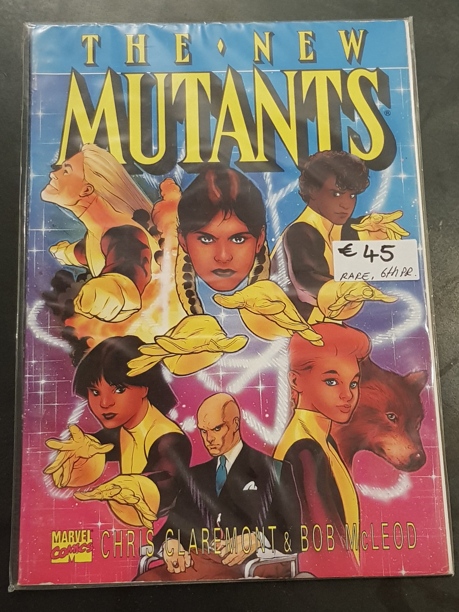 New Mutants Graphic Novel Adam  Hughes (6th Print) Variant FN/VF