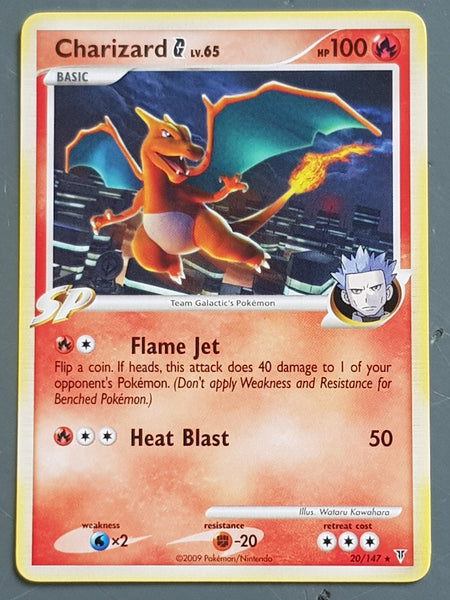 Pokemon Platinum Supreme Victors Charizard #20/147 Non-Holo Trading Card