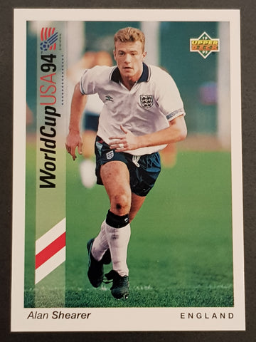 1994 Upper Deck World Cup USA 94 Alan Shearer #187 Trading Card