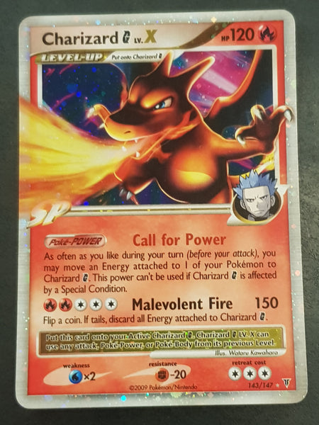 Pokemon Platinum Supreme Victors Charizard #143/147 Holo Trading Card