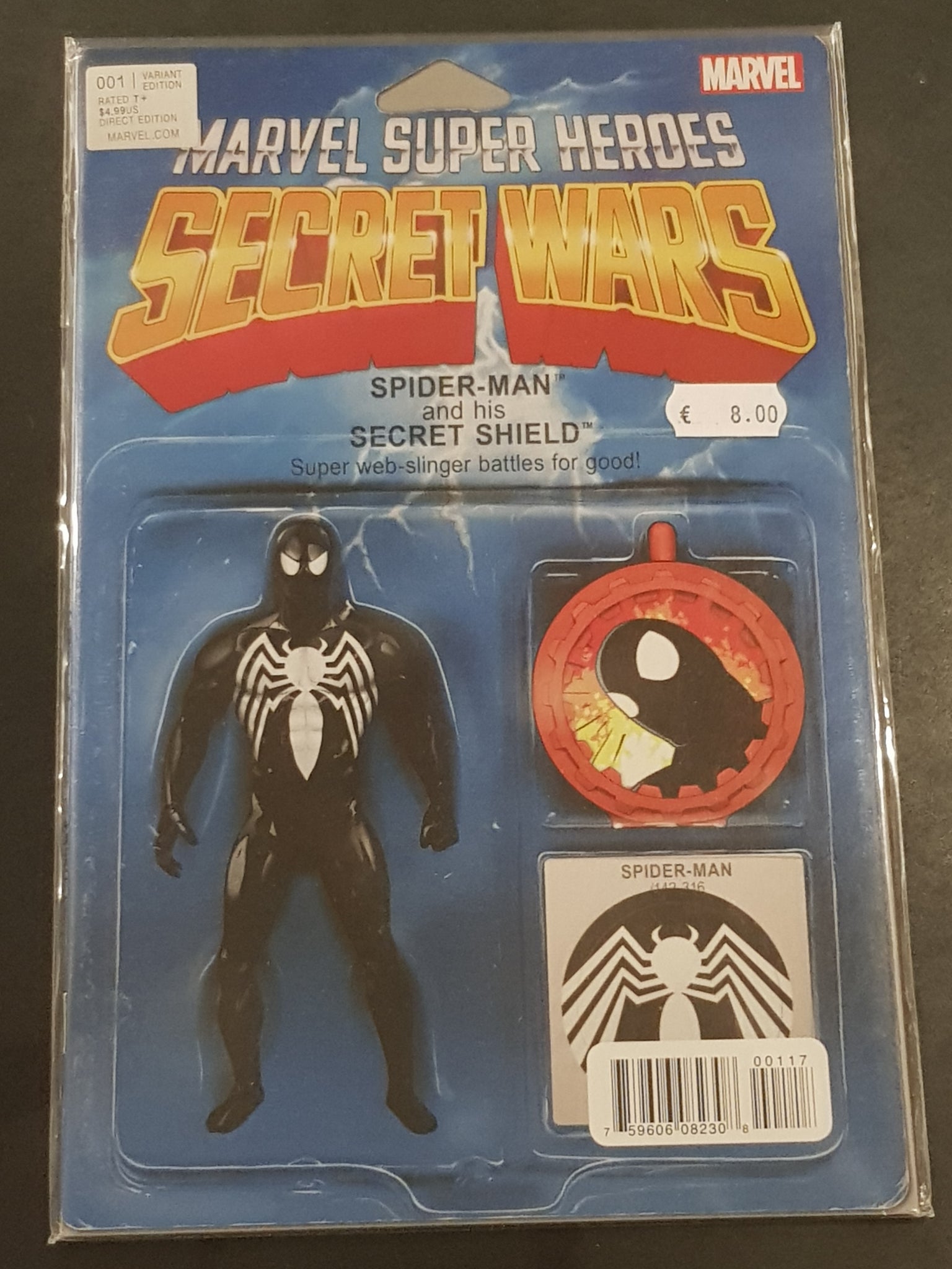 Secret Wars #1 NM JTC Action  Figure Variant