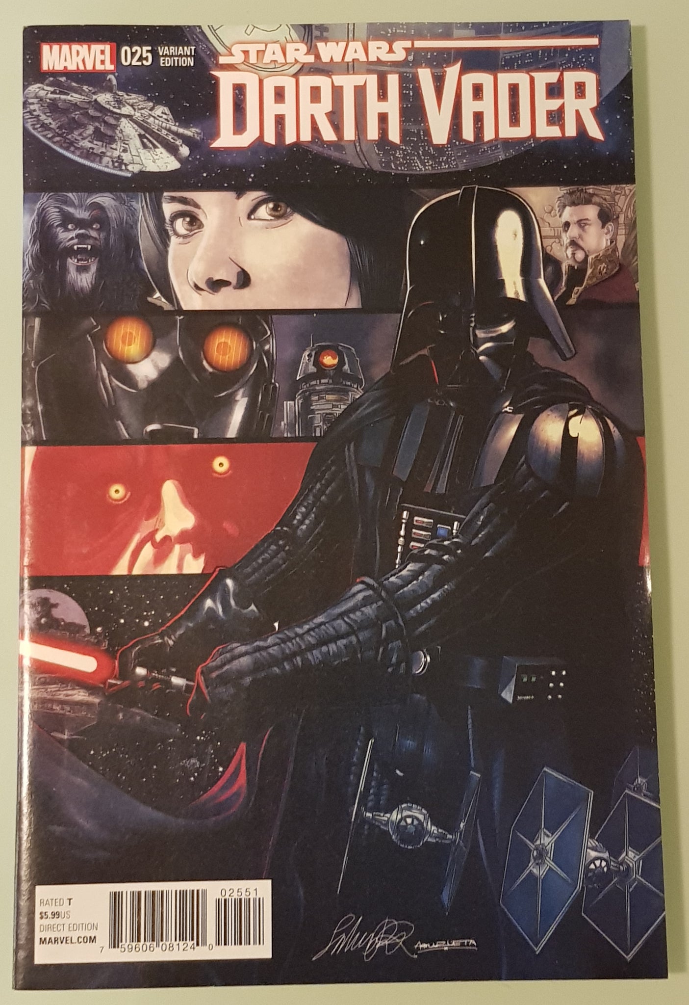 Star Wars Darth Vader #25 NM Salvador Larroca Variant