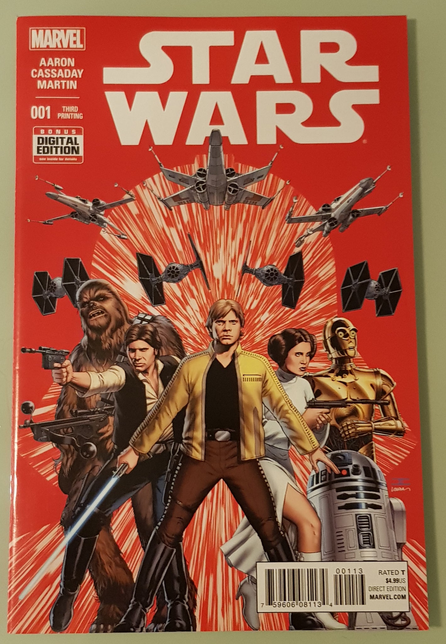 Star Wars #1 NM (3rd print) Variant