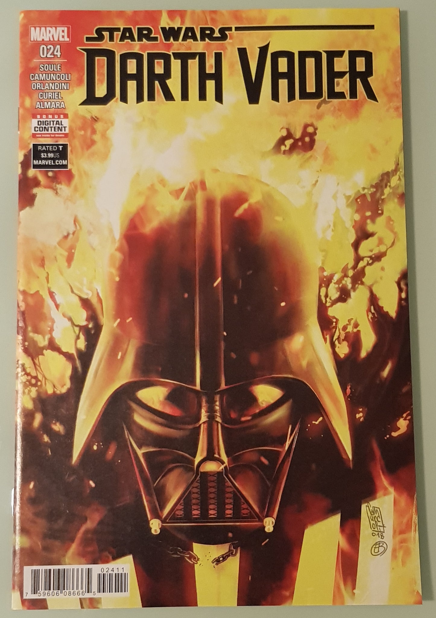 Star Wars Darth Vader Vol.2 #24 NM-