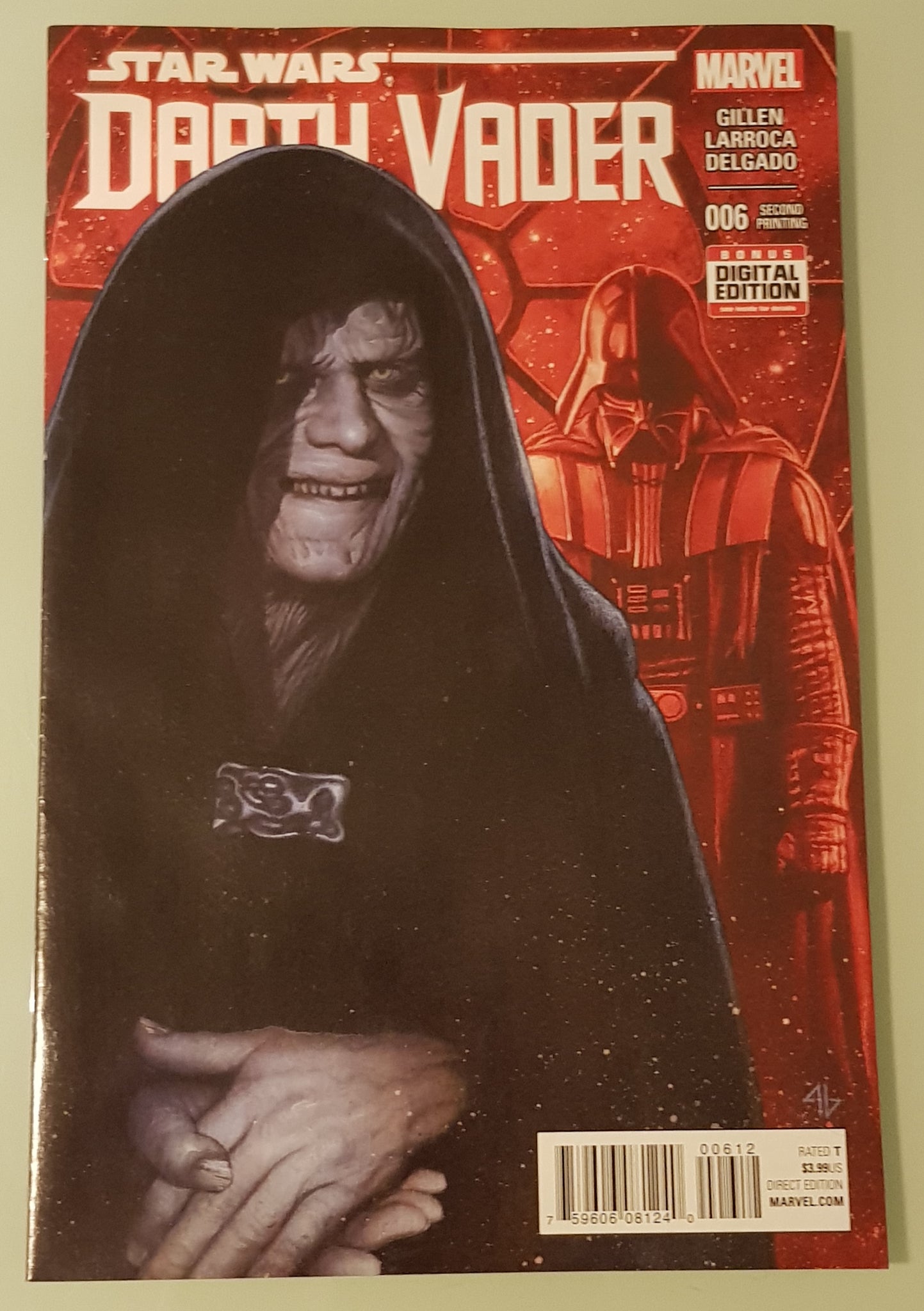 Star Wars Darth Vader #6 NM- (2nd print) Variant