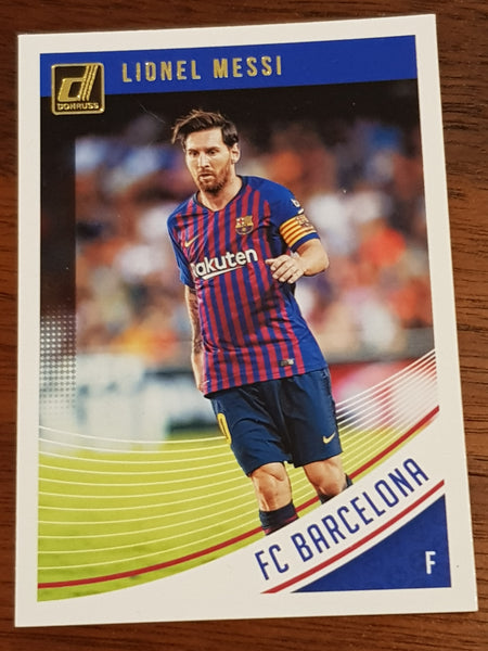 2018 Panini Donruss Lionel Messi #1 Trading Card
