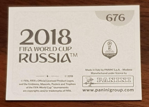 2018 Panini FIFA World Cup Russia Legends Diego Maradona #676 Sticker