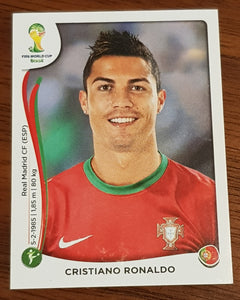 2014 Panini FIFA World Cup Brasil Cristiano Ronaldo #523 Sticker