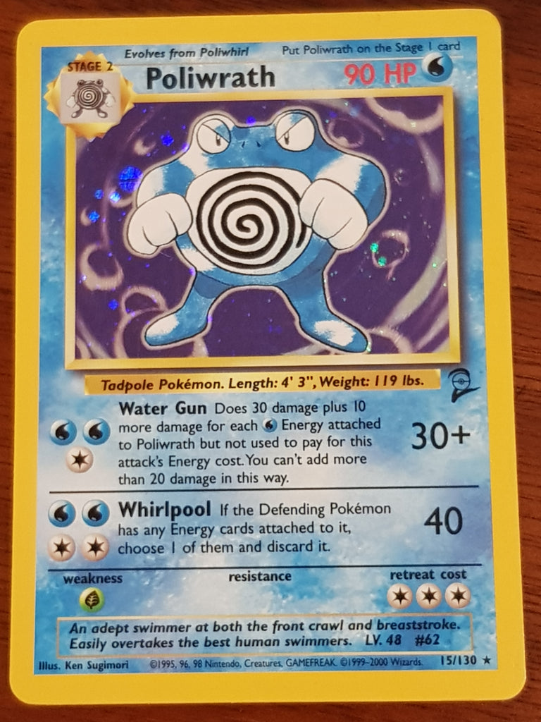 holographic poliwrath pokemon card value Base Set Holo Rare Rare Holo #13 The item available is listed in the Title Pokemon Sun & Moon Base