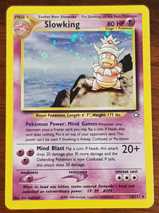 Pokemon Neo Genesis Slowking #14/111 Holo Trading Card