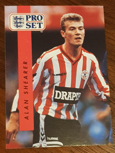 1990 Pro Set Alan Shearer #213 Rookie Card