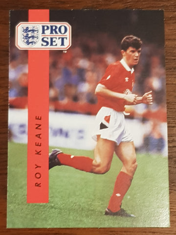 1990 Pro Set Roy Keane #175 Rookie Card