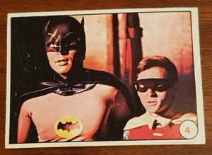 1966 Batman Trading Card #4 (England version)