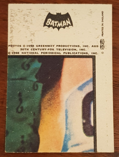 1966 Batman Trading Card #13 (England version)