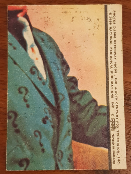 1966 Batman Trading Card #31 (England version)