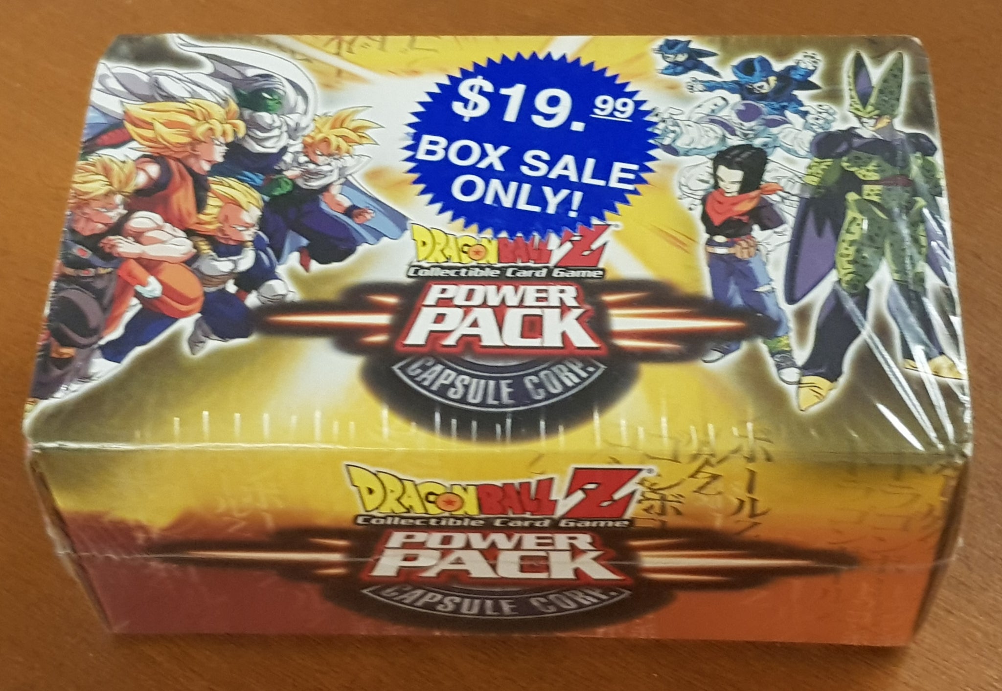Dragon Ball Z TCG Power Pack Capsule Corp. Box