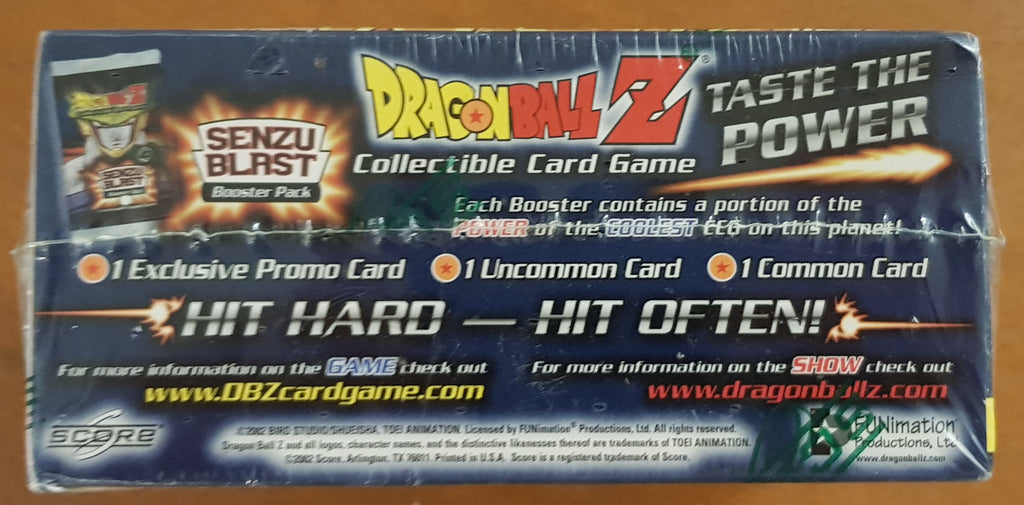 Dragon Ball Z TCG Cell Saga Senzu Blast Booster Box Rotterdam Comics Dragon Ball Z TCG Cell Saga Senzu Blast Booster Box Rotterdam Comics
