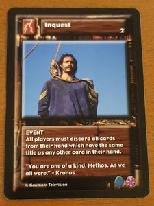 Highlander TCG Inquest Promo Card