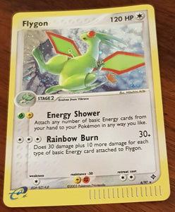 Pokemon EX Dragon Flygon #4/97 Holo Trading Card