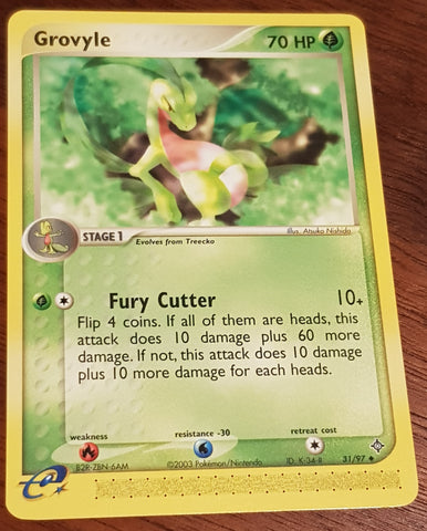 Pokemon EX Dragon Grovyle #31/97 Non-Holo Trading Card
