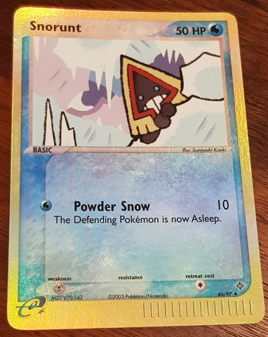 Pokemon EX Dragon Snorunt #44/97 Reverse Holo Trading Card