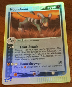 Pokemon EX Dragon Houndoom #34/97 Reverse Holo Trading Card