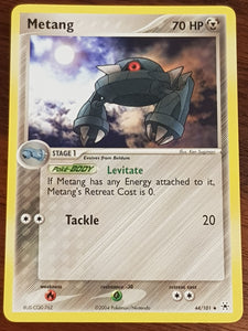 Pokemon EX Hidden Legends Metang #44/101 Non-Holo Trading Card