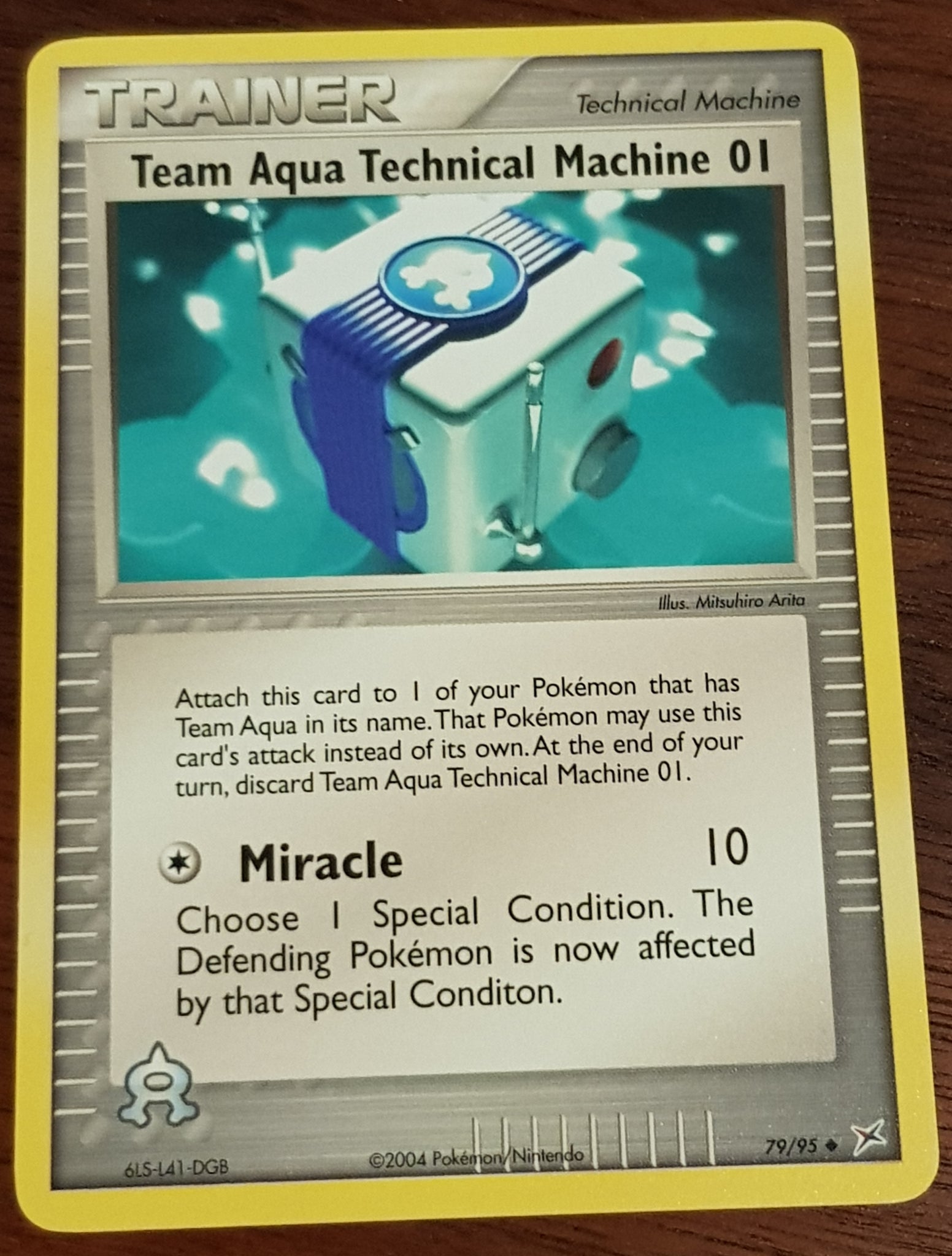Pokemon EX Team Magma vs Team Aqua Team Aqua Technical Machine 01 #79/ Rotterdam Comics Pokemon EX Team Magma vs Team Aqua Team Aqua Technical Machine 01 #79/ Rotterdam Comics