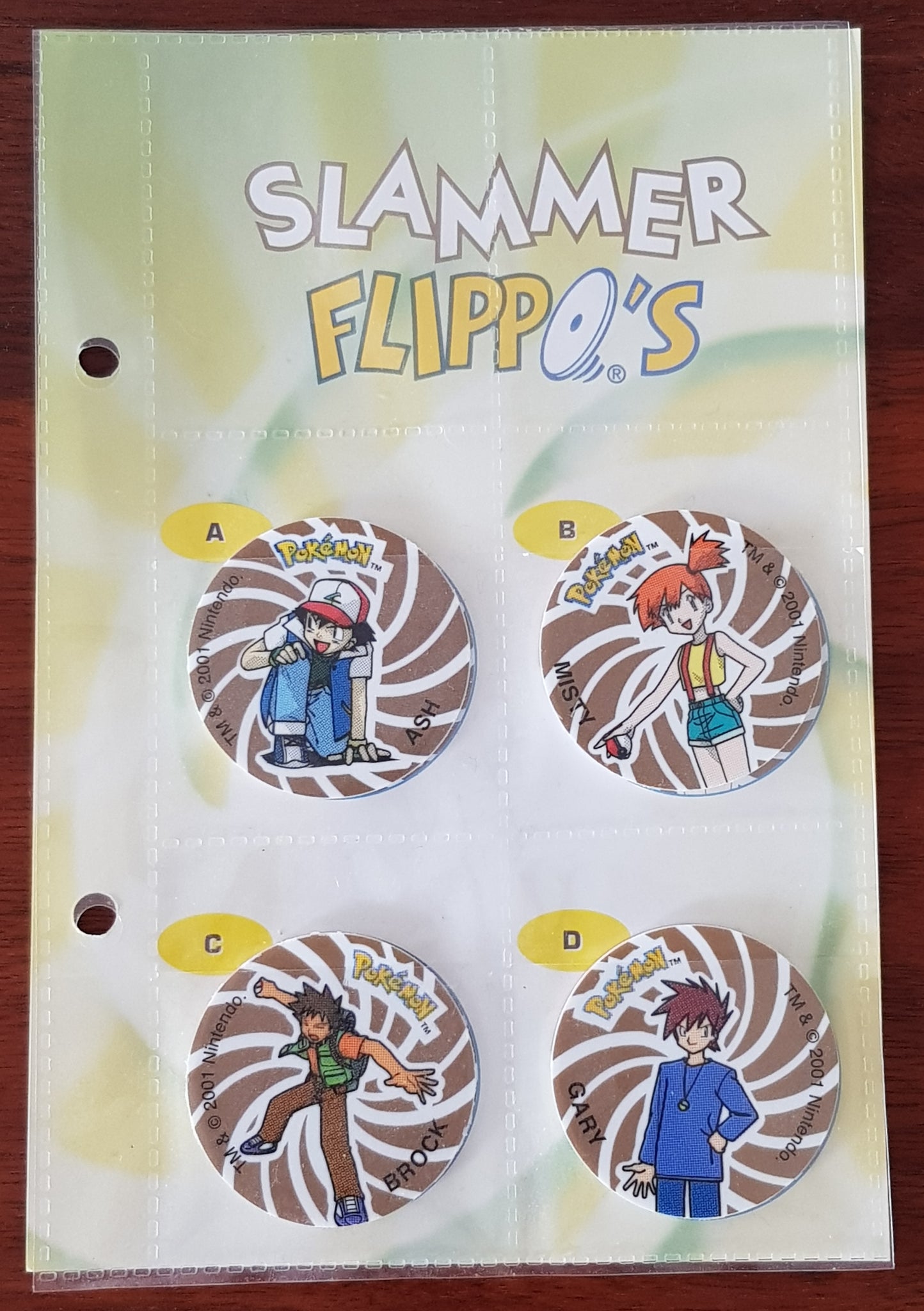 Pokemon Flippo's / Tazo's Slammer Set