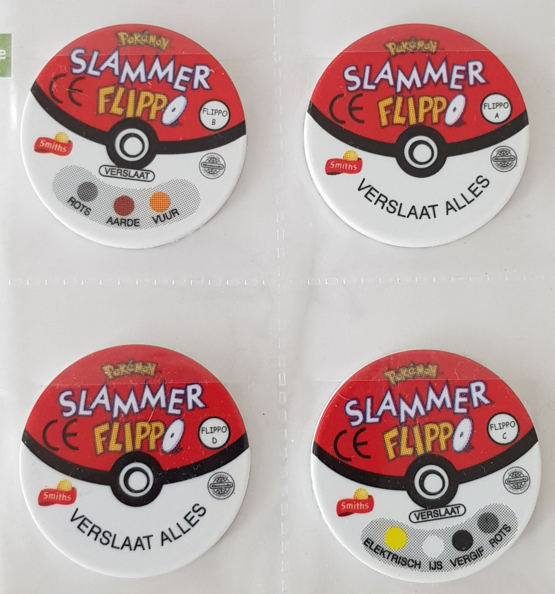 Pokemon Flippo's / Tazo's Slammer Set – Rotterdam Comics