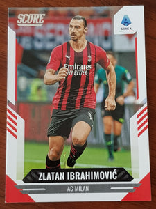 2021-22 Panini Score Serie A Zlatan Ibrahimovic #30 Trading Card