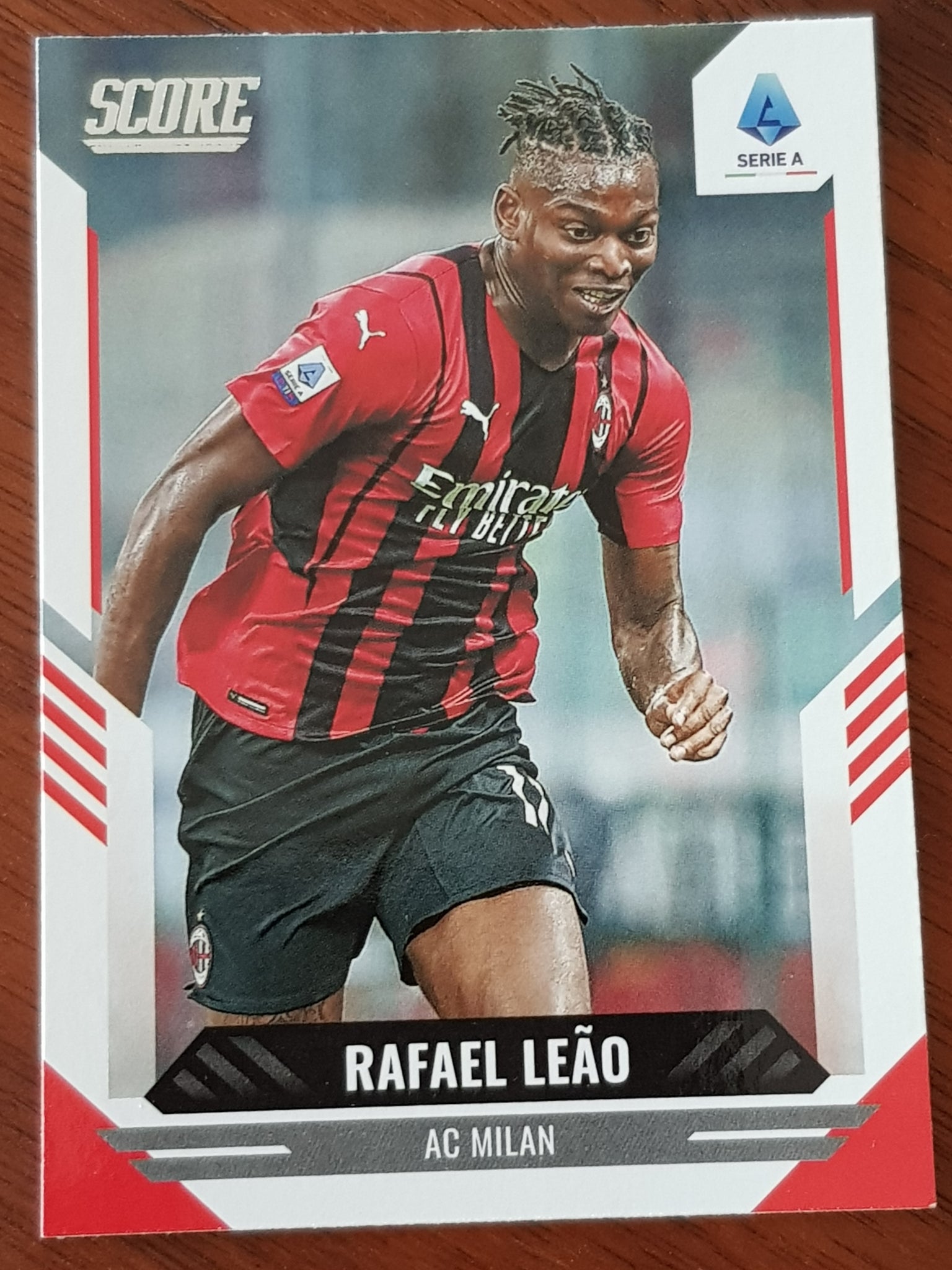 2021-22 Panini Score Serie A Rafael Leão #29 Trading Card