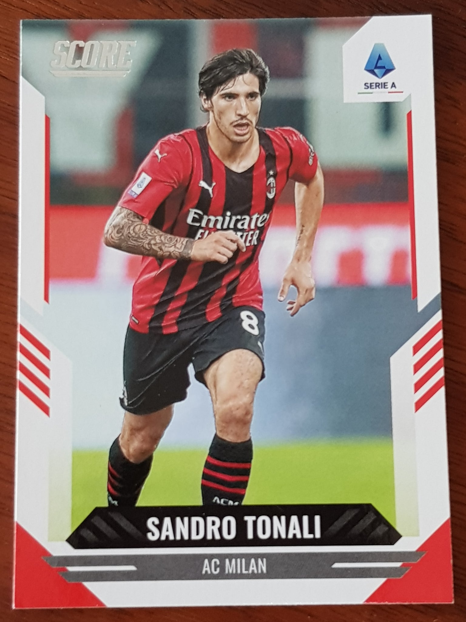 2021-22 Panini Score Serie A Sandro Tonali #26 Trading Card