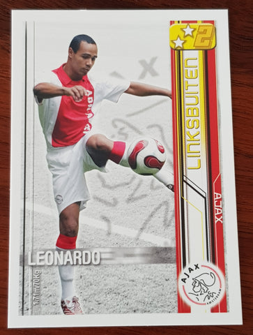 2007-08 All-Stars Eredivisie Leonardo Trading Card