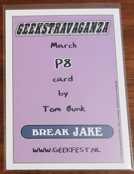 Geekstravaganza Break Jake #P8 Tom Bunk Promo Card