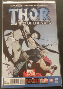 Thor God of Thunder #5 NM (2nd print) Variant