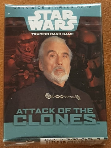 Star Wars Attack of the Clones Dark Side Starter Deck
