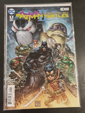 Batman Teenage Mutant Ninja Turtles II #1 NM-