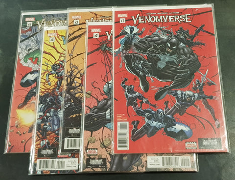 Venomverse #1-5 NM- Complete Set
