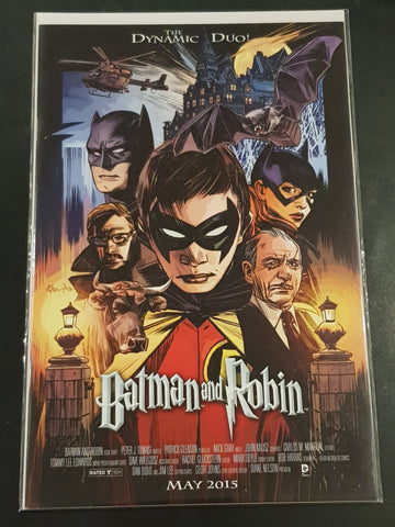 Batman and Robin Vol.2 #40 NM Movie Poster Variant